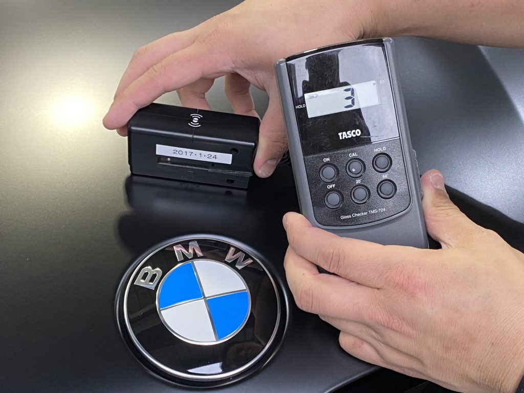 BMWX7マット専用ボディコーティング施工事例