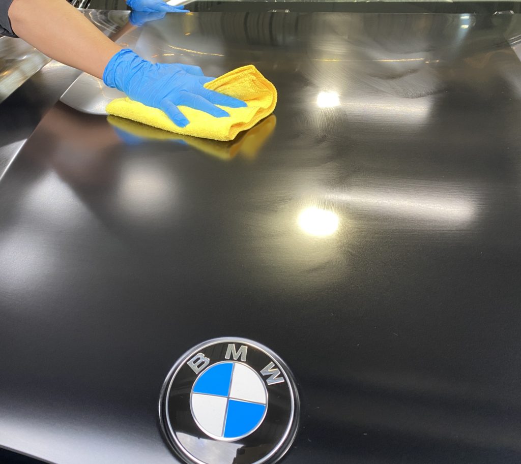 BMWX7マット専用ボディコーティング施工事例