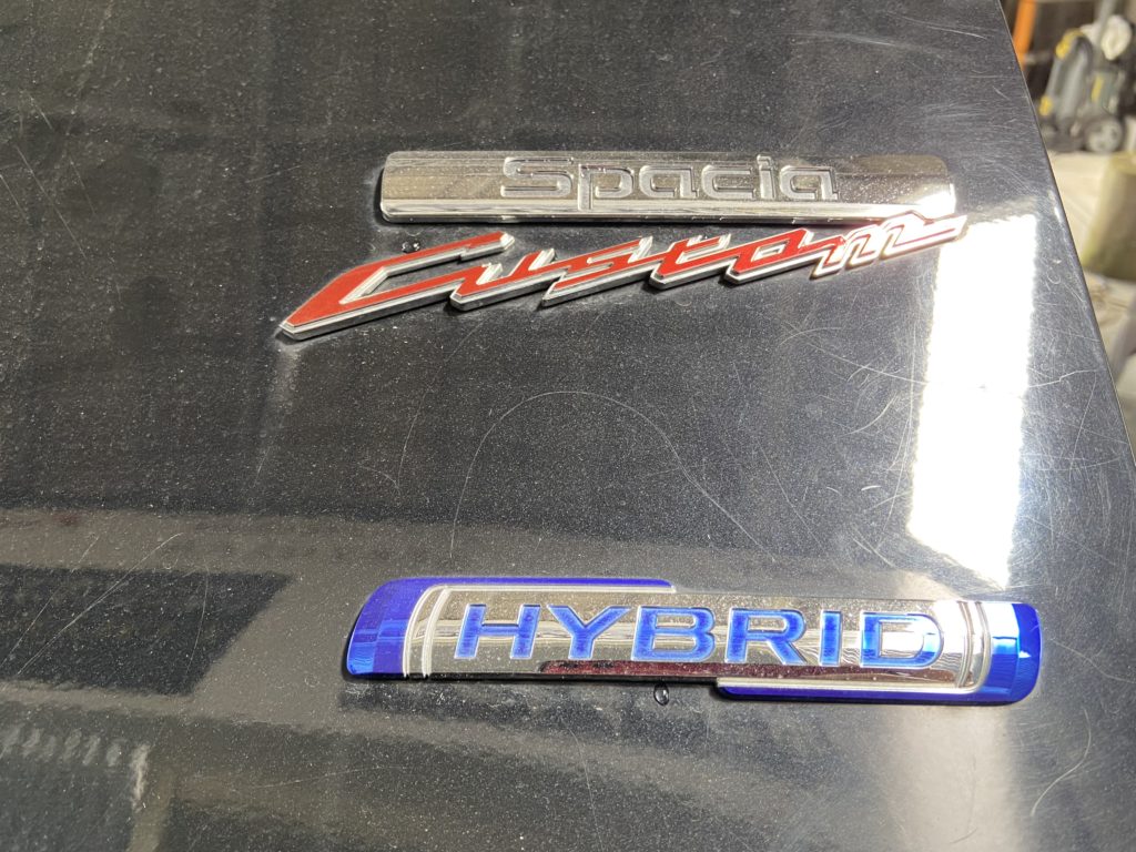 スズキ　スペーシアカスタム　ルームクリーニング施工事例のご紹介