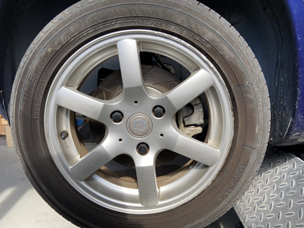 スマート ロードスター ホイールリペア施工事例のご紹介