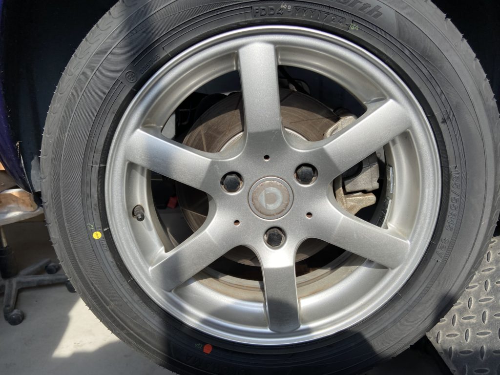 スマート　ロードスター　ホイールリペア施工事例のご紹介