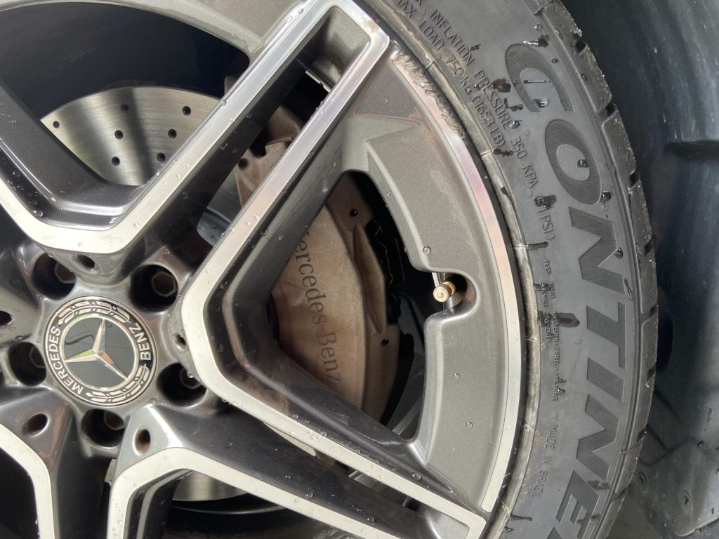 メルセデスベンツ　CLS220ｄ　ホイールリペア施工事例のご紹介