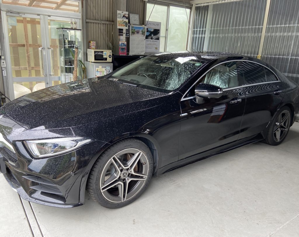 メルセデスベンツ　CLS220ｄ　ホイールリペア施工事例のご紹介