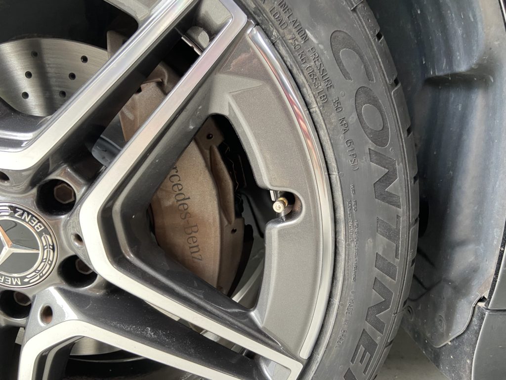 メルセデスベンツ　CLS220ｄ　ホイールリペア施工事例のご紹介