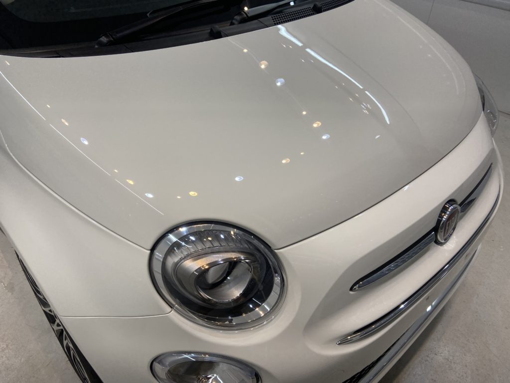 フィアット　500C　ULGOコーティング　幌コーティング施工事例のご紹介