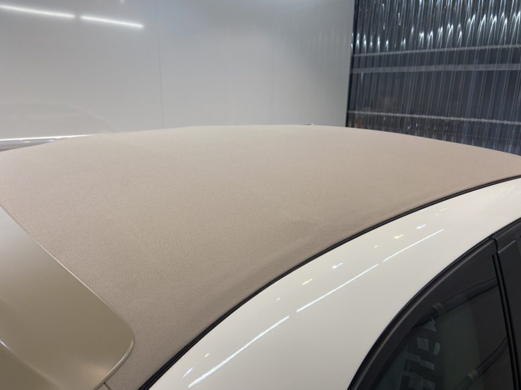 フィアット　500C　ULGOコーティング　幌コーティング施工事例のご紹介