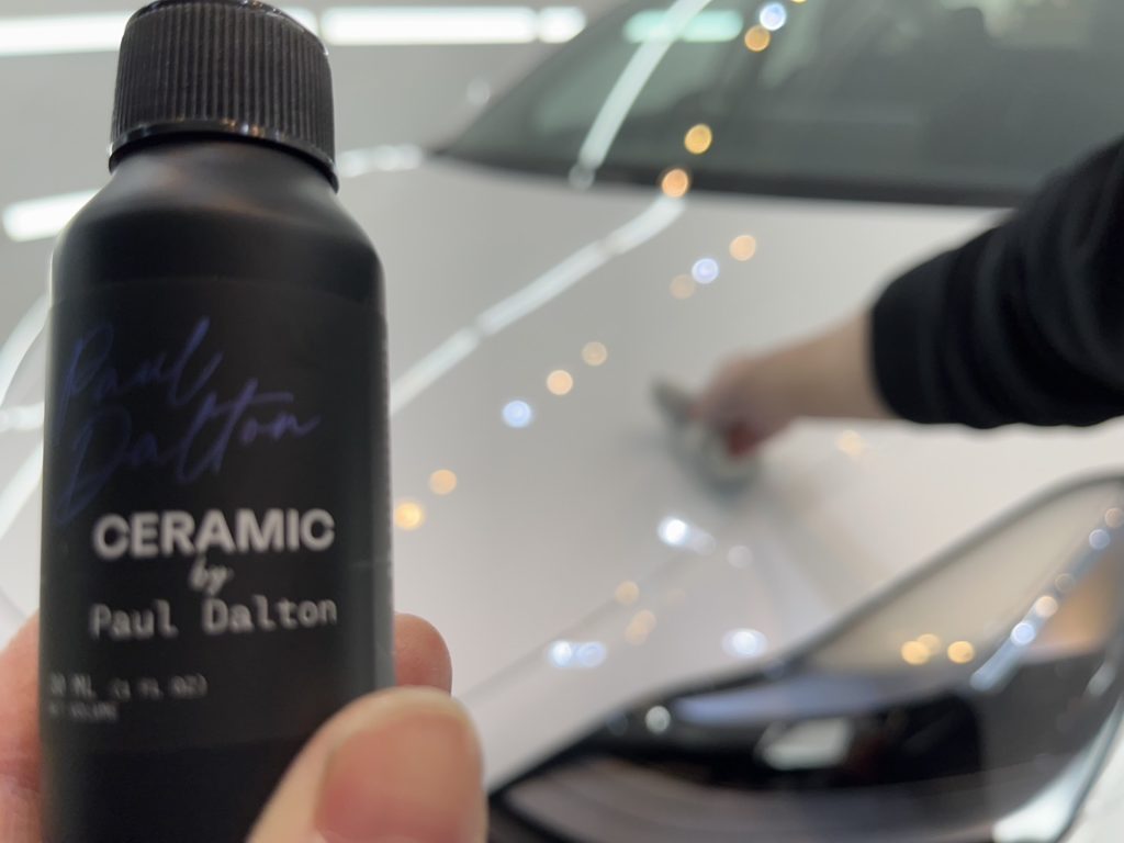 テスラ モデル3 FEYNLABコーティング CERAMIC by Paul Dalton コーティング施工事例のご紹介。