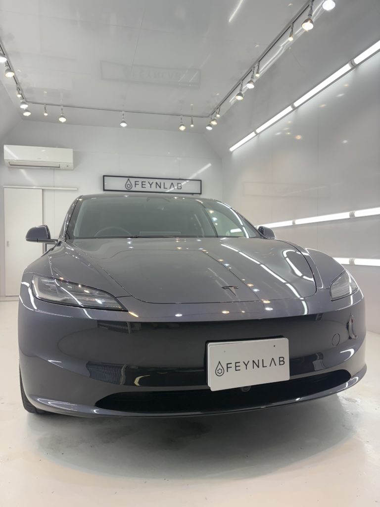 テスラ モデル3 FEYNLABコーティング CERAMIC by Paul Dalton コーティング施工事例のご紹介。