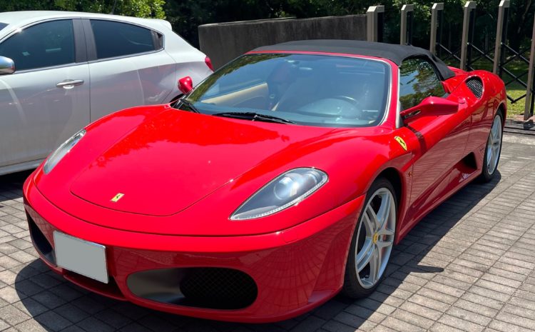 フェラーリ　F430スパイダー　レザーシートリペア施工事例のご紹介