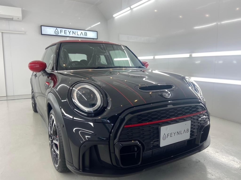 MINI ジョンクーパーワ－クス・FEYNLAB HEAL PLUSコーティング施工のご紹介