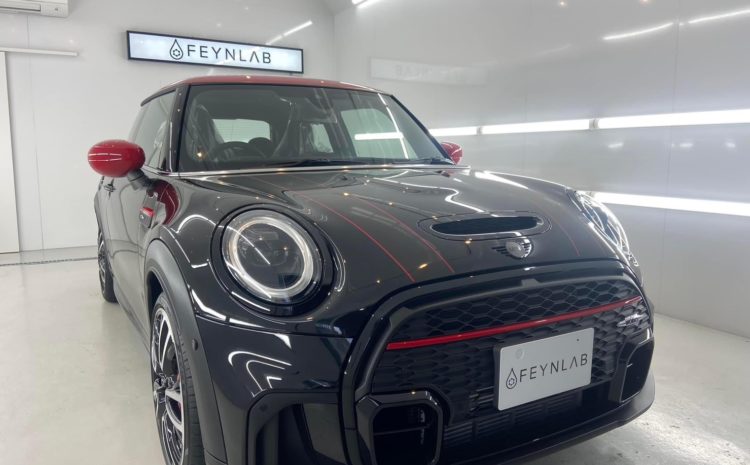 MINI ジョンクーパーワ－クス・FEYNLAB HEAL PLUSコーティング施工のご紹介