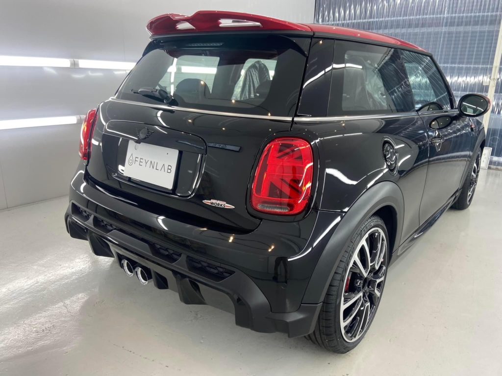 MINI ジョンクーパーワ-クス・FEYNLAB HEAL PLUSコーティング施工のご紹介