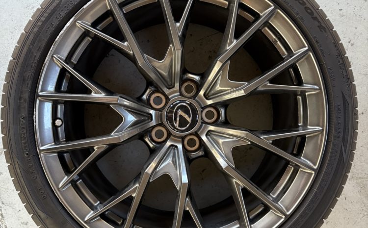 レクサス　ホイールリペア施工事例のご紹介