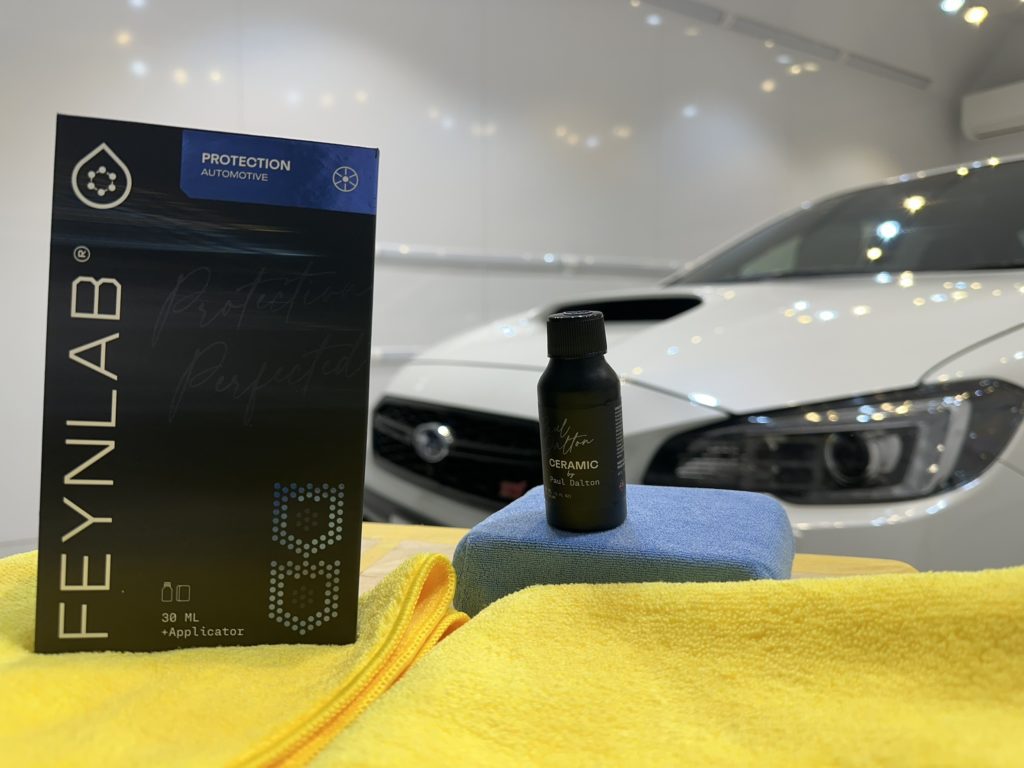 スバル WRX STI FEYNLABコーティング CERAMIC by Paul Dalton コーティング施工事例のご紹介