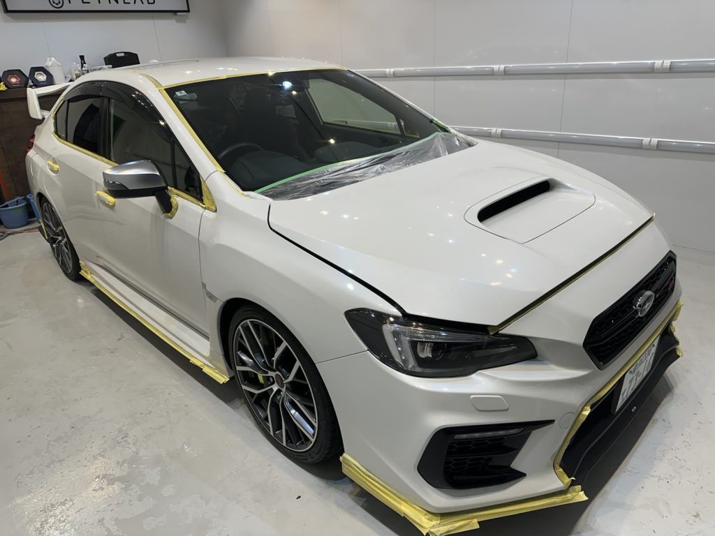 スバル WRX STI FEYNLABコーティング CERAMIC by Paul Dalton コーティング施工事例のご紹介
