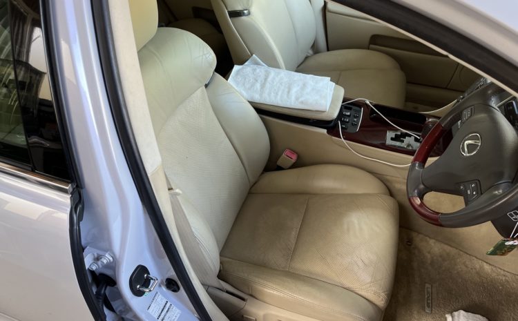 レクサス　GS350　レザーシートリペア施工事例のご紹介