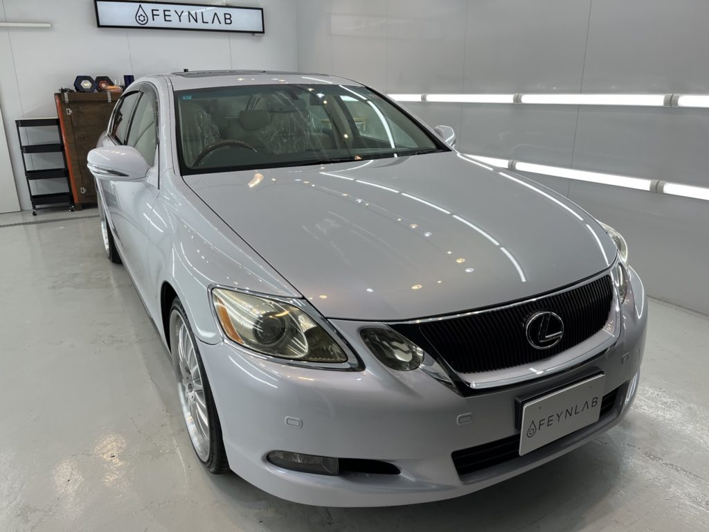 レクサス　GS350　FEYNLABコーティング　The Original CERAMIC コーティング施工事例のご紹介