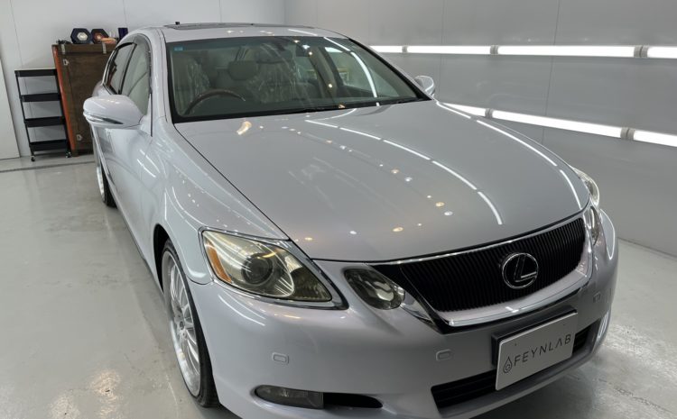 レクサス　GS350　FEYNLABコーティング　The Original CERAMIC コーティング施工事例のご紹介
